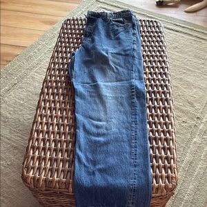 Banana Republic premium Mid-rise Loose Stovepipe jeans EUC